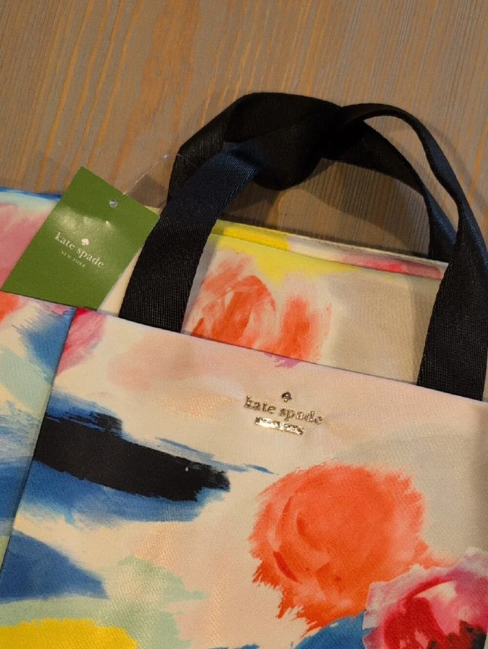 Kate Spade Floral Multi-Color Laptop Tote